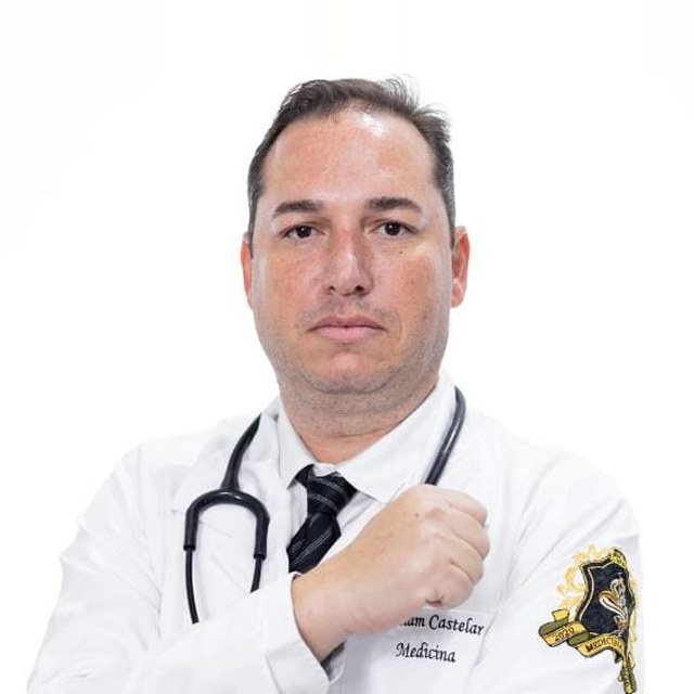 Retrato do Dr. William Castelar, médico e cirurgião-dentista